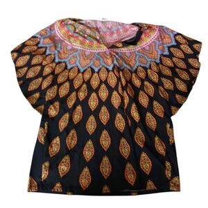 Trina Turk oversized swim cover or top Large